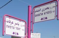 تسمية شوارع فلسطينية