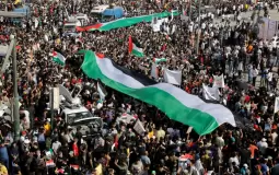 مظاهرات فلسطينية