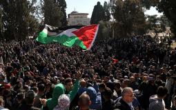 اعتصام المقدسيين في القدس