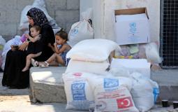 المساعدات الغذائية في فلسطين
