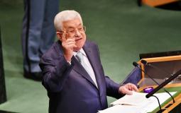 محمود عباس في  الجمعية العامة للأمم المتحدة