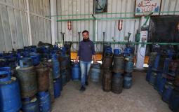 محطات الغاز بغزة