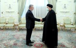 زياد النخالة يلتقي الرئيس الايراني