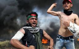 المواجهات على حدود قطاع غزة