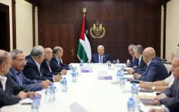 اجتماع السلطة الفلسطينية التنفيذية