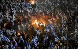 المظاهرات في اسرائيل