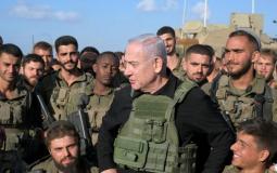 نتنياهو يزور مستوطنات غلاف غزة