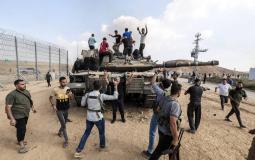 اقتحام المقاومة الفلسطينية لغلاف غزةفي السابع من اكتوبر