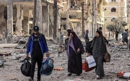تهجير الفلسطينيين في غزة