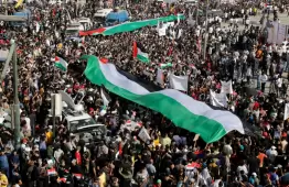 مظاهرات فلسطينية