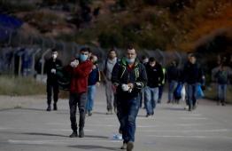 عمال فلسطينيين