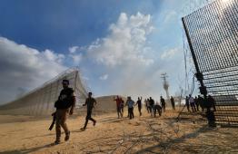 المقاومة الفلسطينية على حدود غزة