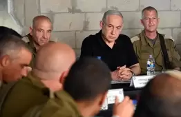 نتنياهو يلتقي قادة الجيش