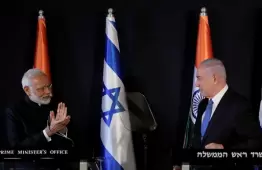 نتنياهو مع رئيس وزراء الهند