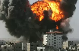 القصف الاسرائيلي على غزة