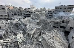 هدم المباني في قطاع غزة