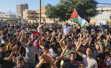المظاهرات في غزة