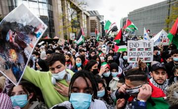 حركة التضامن مع الشعب الفلسطيني في بروكسل