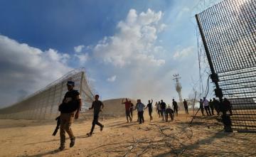 المقاومة الفلسطينية على حدود غزة