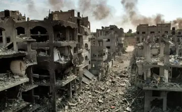 حجم الدمار في قطاع غزة