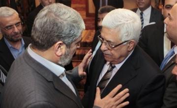 خالد مشعل ومحمود عباس