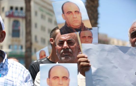 مظاهرات على مقتل نزار بنات