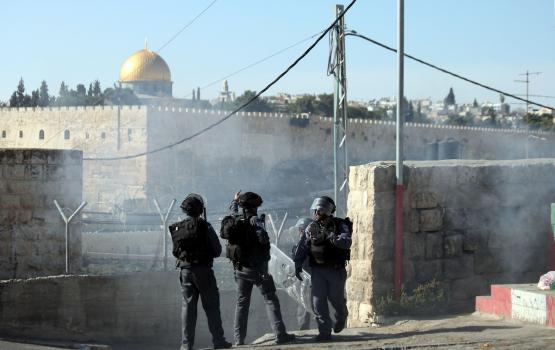 انتشار قوات الاحتلال في القدس