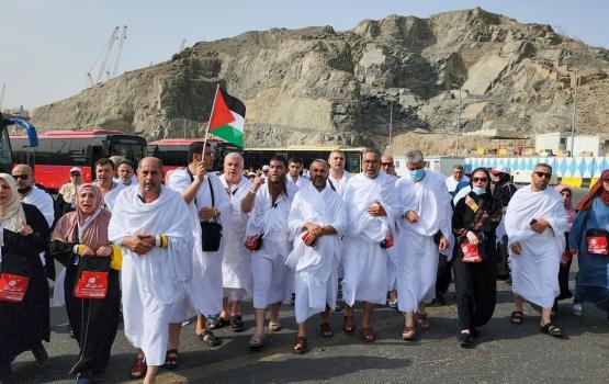 الحجاج الفلسطينيين