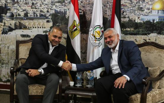 لقاءات حكومة غزة مع المخابرات المصرية
