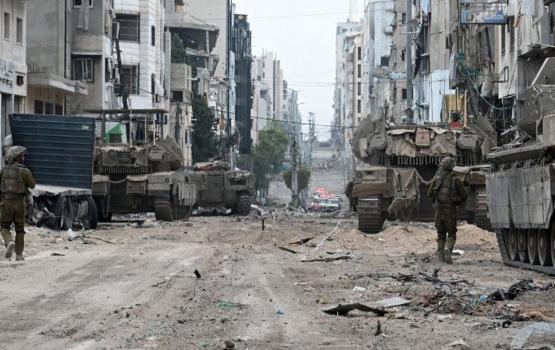 توغل الدبابات الاسرائيلية في غزة