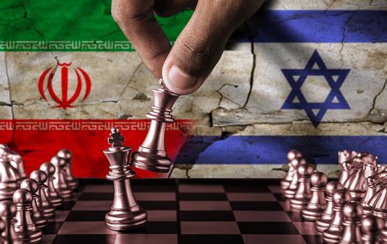 صورة تعبيرية توضح الحرب الإيرانية الاسرائيلية