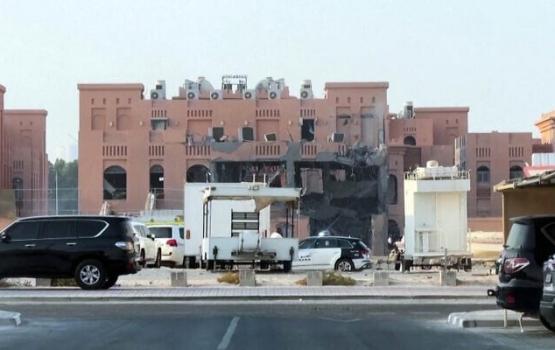 تضرر مكان استهداف قيادة حركة حماس في قطر