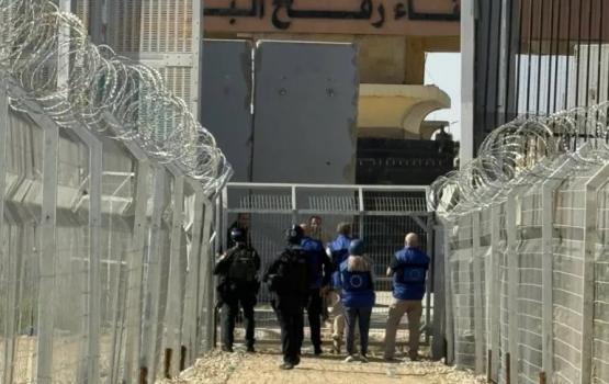 معبر رفح بعد احتلال رفح