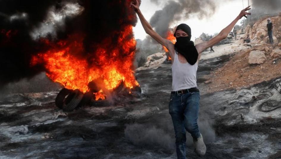 مظاهرات في الضفة الغربية