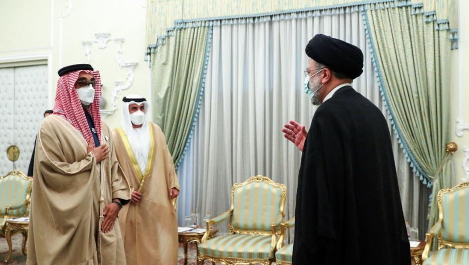 لقاء الرئيس الإيراني