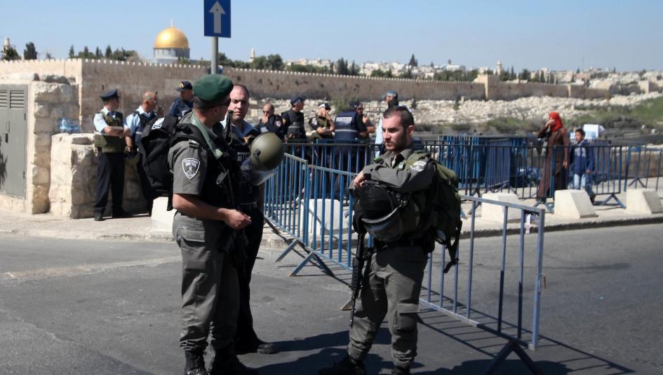 تشديدات الاحتلال في القدس