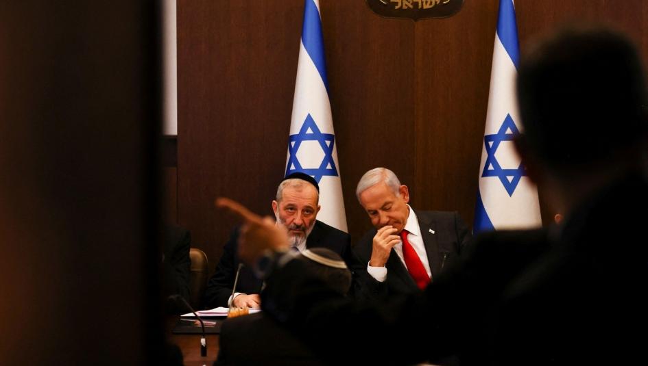 نتنياهو في الاجتماع الحكومي