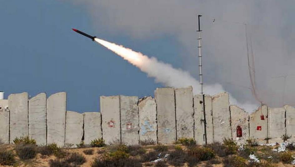 اطلاق الصواريخ من الضفة الغربية