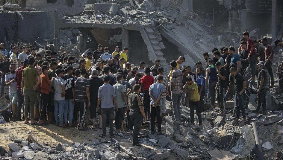 اثار العدوان على غزة