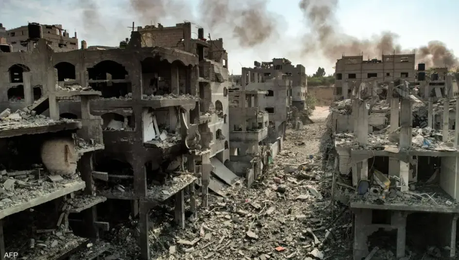حجم الدمار في قطاع غزة