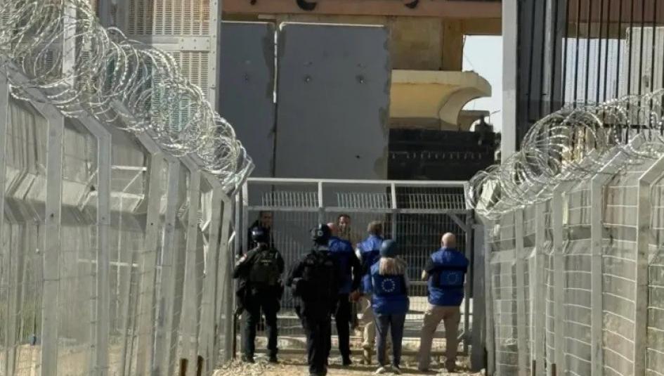 معبر رفح بعد احتلال رفح