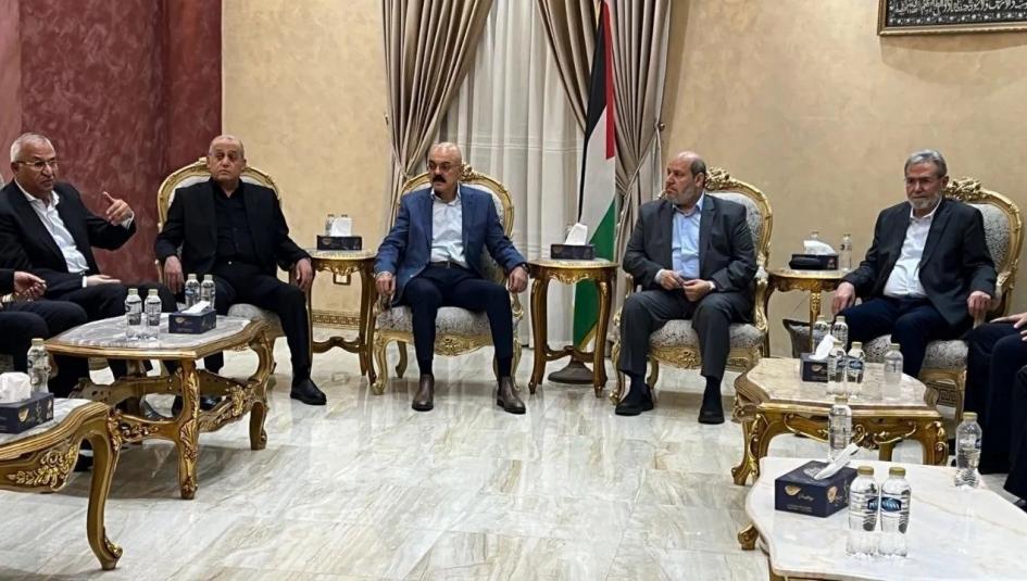 الوفود الفلسطينية