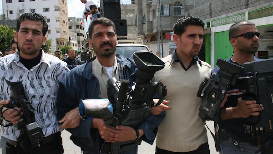 صحافيون فلسطينيون