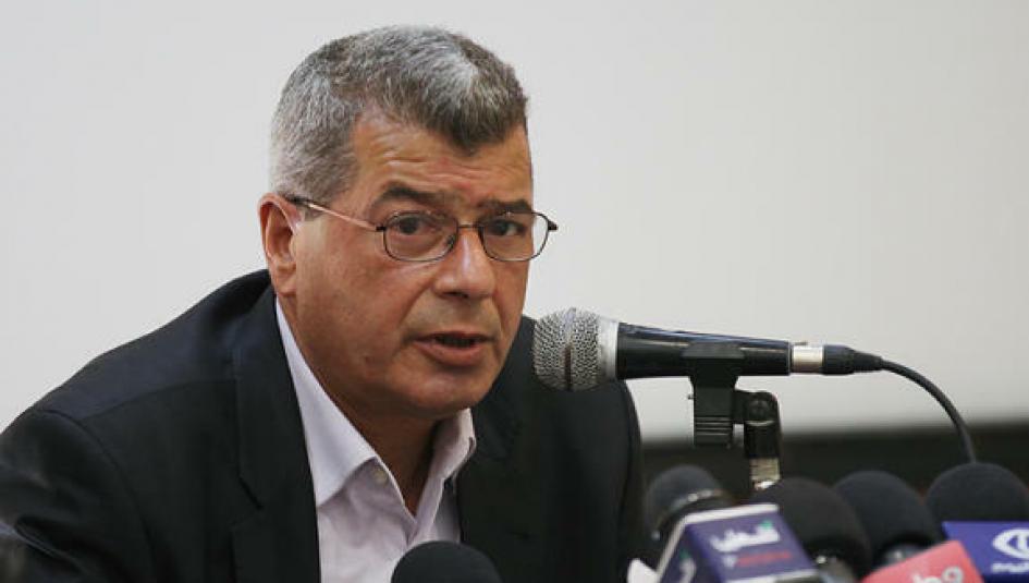 رئيس هيئة شؤون الأسرى والمحررين السابق، عيسى قراقع