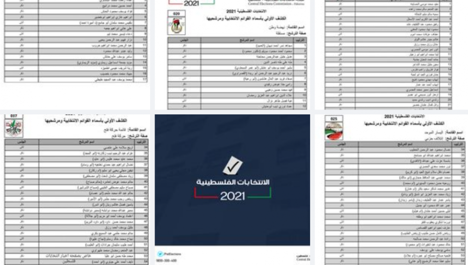 القوائم الانتخابية